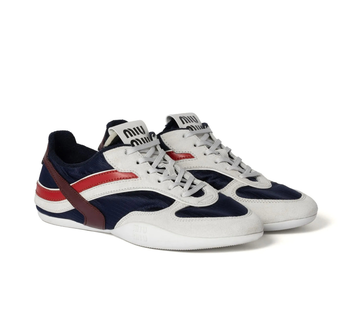 MIU MIU 5E428E,Miu Miu Gymnasium sneakers,MIU MIU sneaker sale,MIU MIU sneakers 2025,MIU MIU sneakers women,MIU MIU fabric sn
