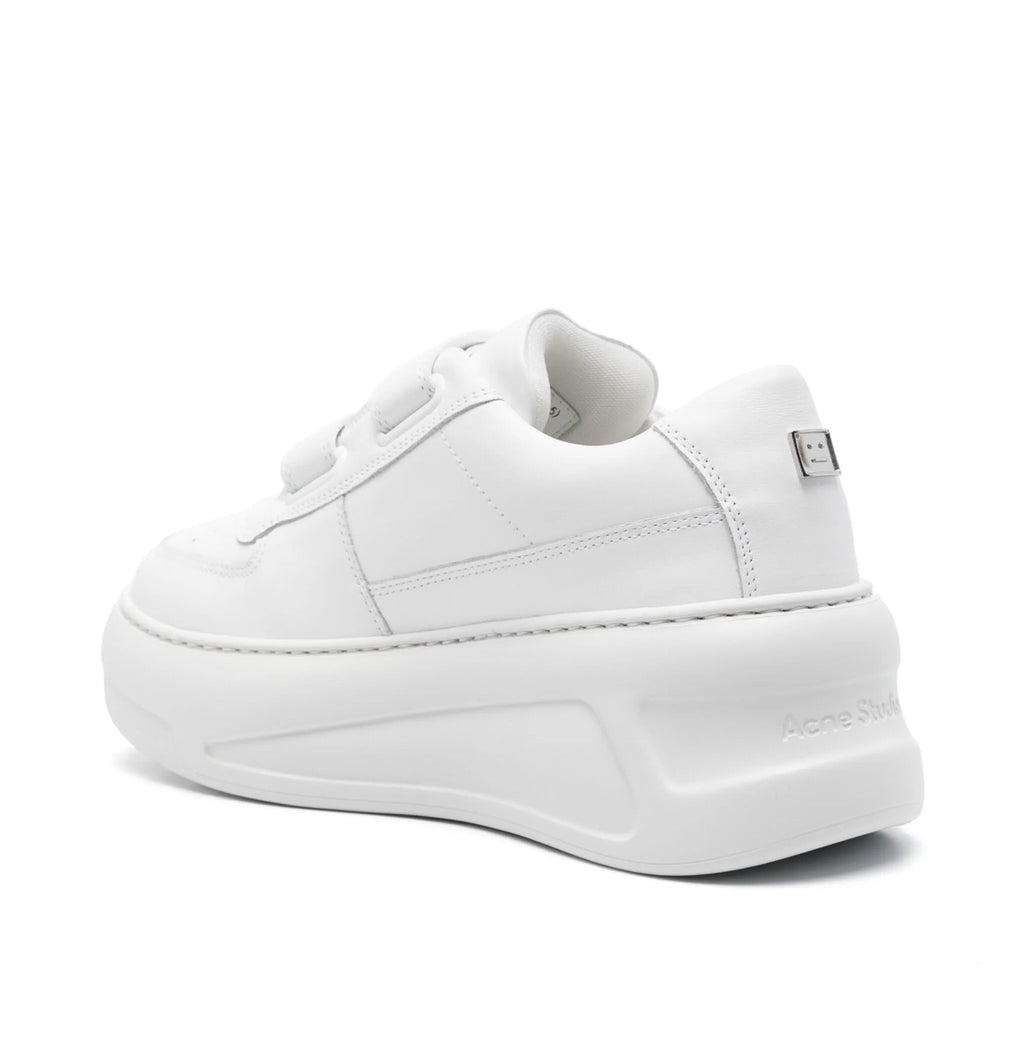 Acne Studios touch strap platform sneakers,Acne Studios Velcro sneaker,Acne Studios Velcro sneaker white,Acne Studios sneaker