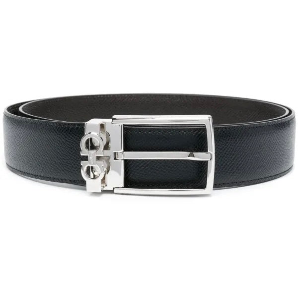 Ferragamo logo buckle belt,Ferragamo logo buckle belt silver buckle,Ferragamo logo buckle belt black,Ferragamo mens belt,Ferr