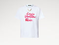 Louis Vuitton 1AIALZ,LV 1AIALZ,Louis Vuitton glow signature T-shirt,LV signature T-shirt,Louis Vuitton logo t-shirt,LV logo t