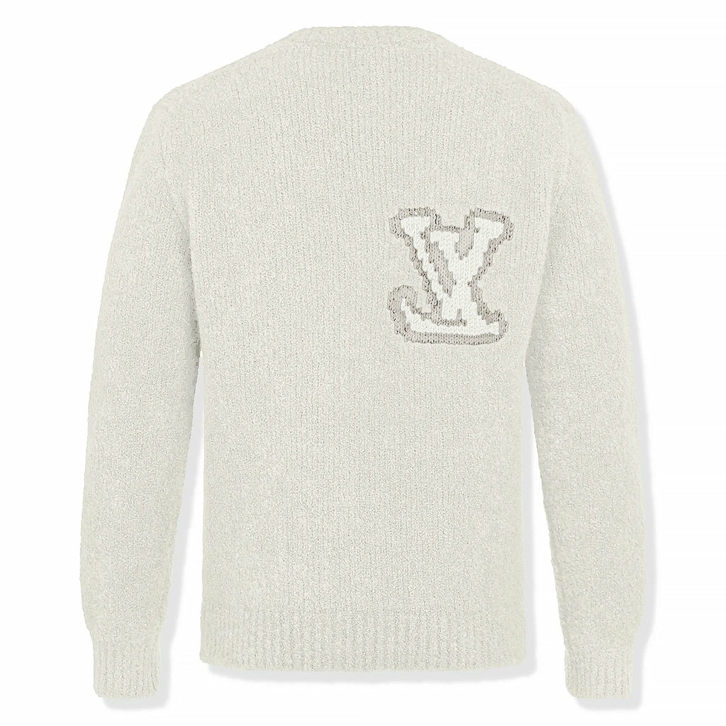 LV 1AHEC1,Louis Vuitton sweater white,LV sweater,Louis Vuitton sweater,LV sweater price,LV sweater womens,LV sweater authenti