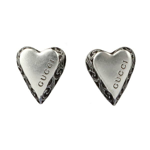 Gucci Heart Silvery,gucci online shop, gucci on sale, gucci outlet,gucci earring,GUCCI, gucci women's fashions, gucci accesso