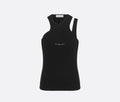 Dior 523T03A4086,Dior asymmetrical top,Dior asymmetrical vest,Dior asymmetrical vest white,Dior asymmetrical vest black,Dior