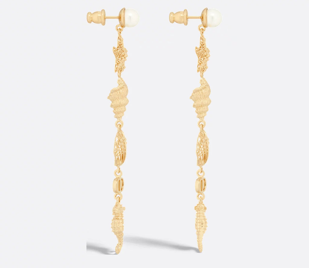 Dior Diorivera cabinet d’Été earrings,Dior seahorse earrings,Dior ocean series earrings,Dior pearls earrings,Dior earrings,Di