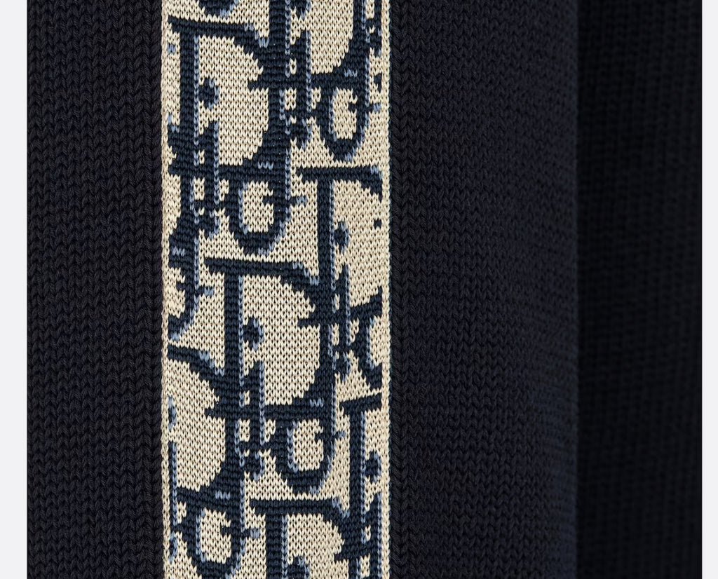 Dior sweater with Dior oblique inserts