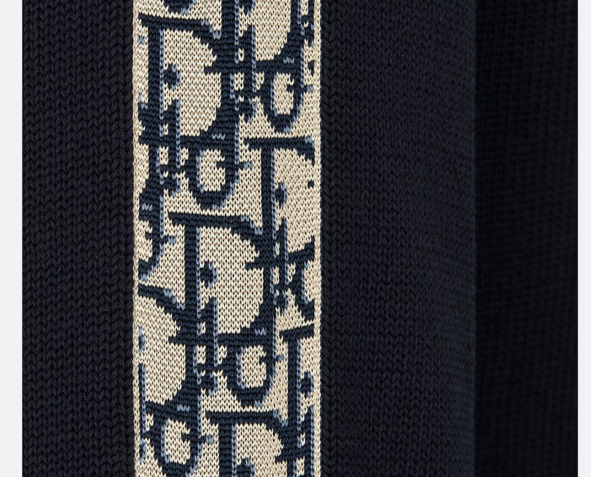 Dior sweater with Dior oblique inserts