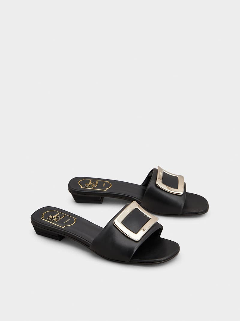 Roger Vivier Belle Vivier mules in leather