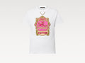 Louis Vuitton 1AHITS,LV 1AHITS,Louis Vuitton Parrot print T-shirt,Louis Vuitton white T-shirt,Louis Vuitton womens white T-sh