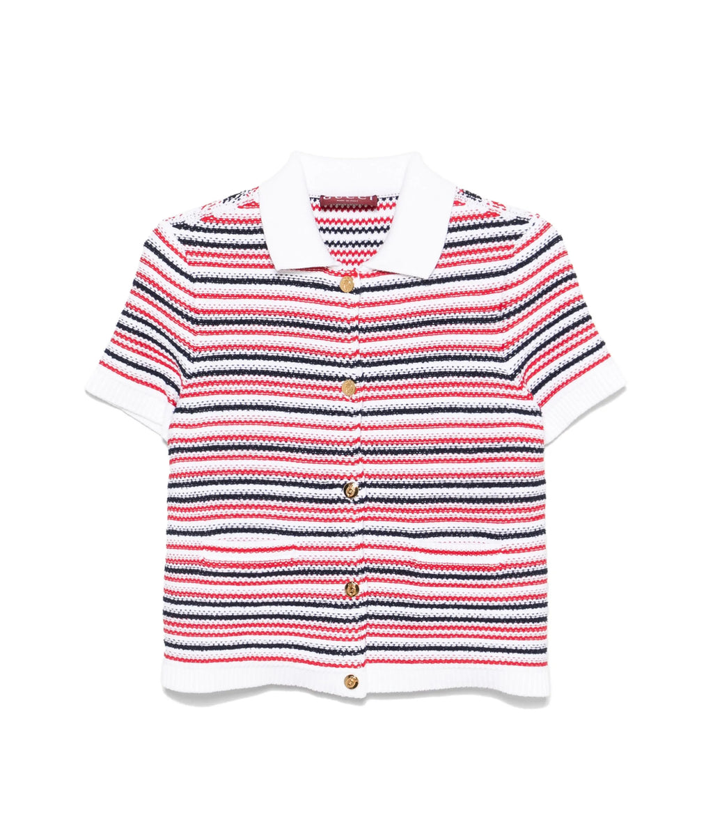 Winniemodo,Winnie modo,Gucci 818611 XKENN,Gucci striped shirt,Gucci striped shirt short sleeve,Gucci shirt,Gucci short sleeve
