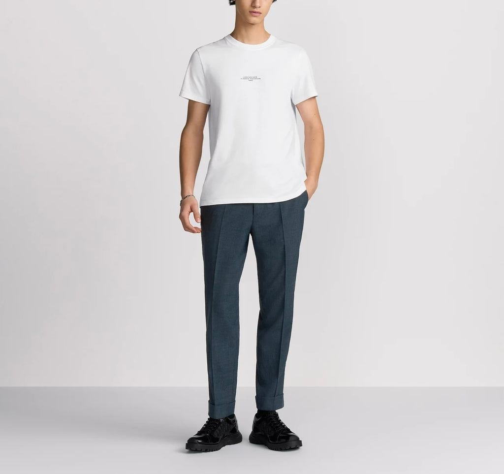 Dior 593J668D3018,Winniemodo,Winnie modo,Dior Montaigne T-shirt,Dior white T-shirt,Dior white tee,Dior T-Shirt,Dior tee,Dior