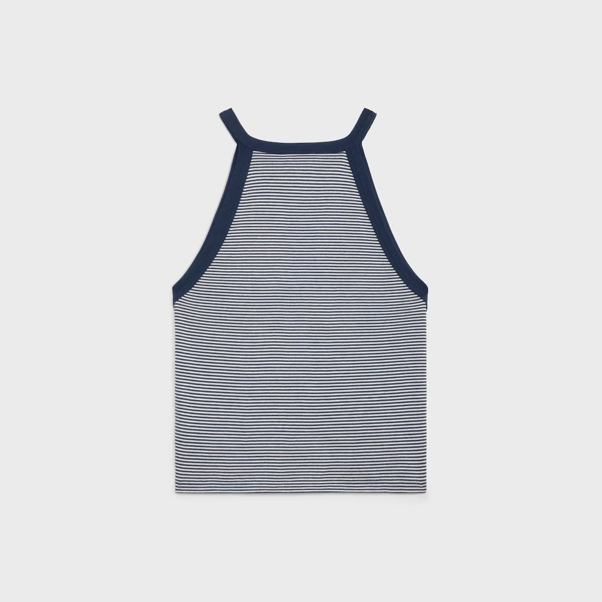 Celine 2X27N133U.01MA, Celine triomphe tank top in striped, Celine triomphe vest striped, Celine triomphe vest, Celine stripe