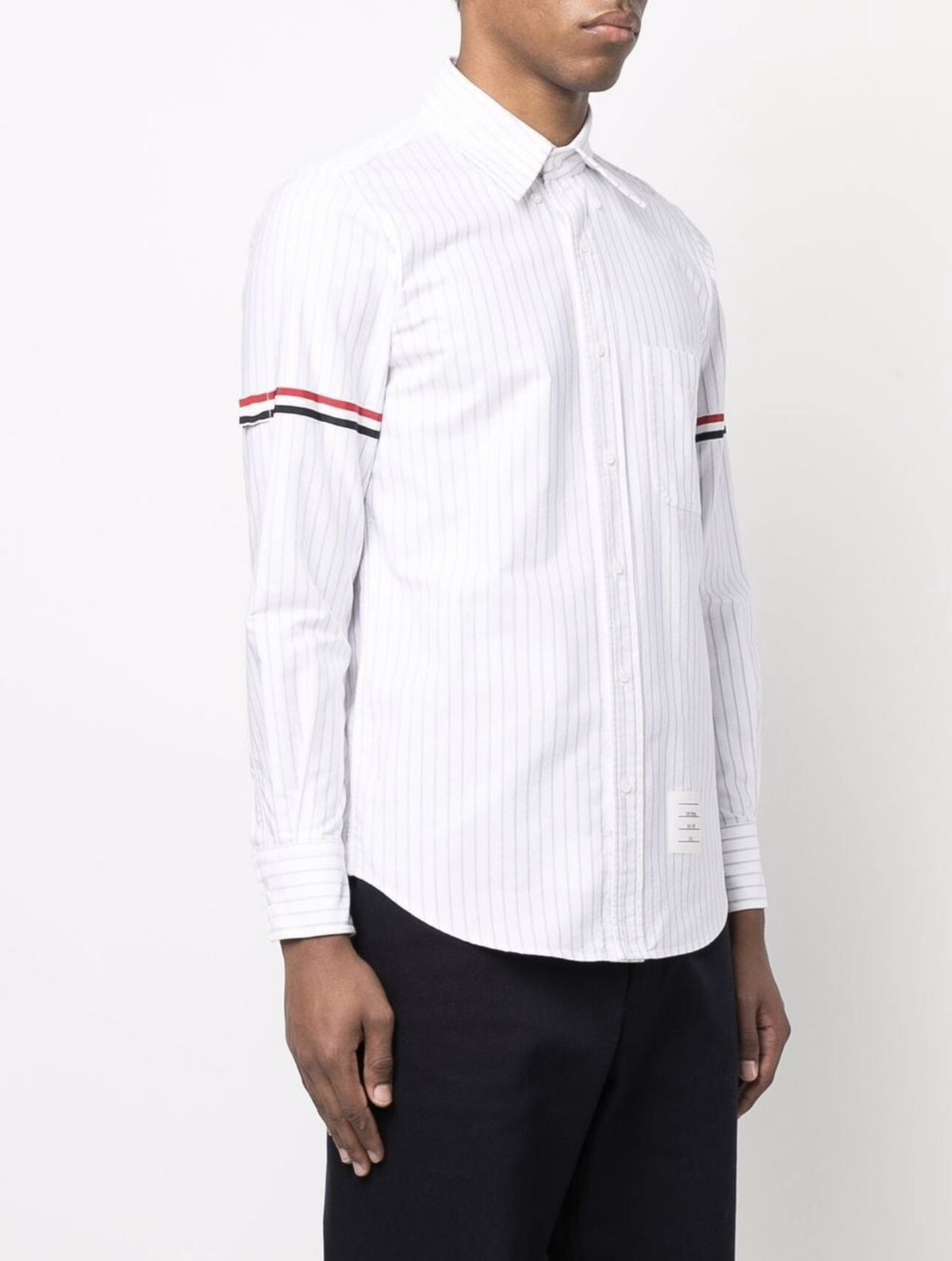 Thom Browne RWB stripe oxford shirt