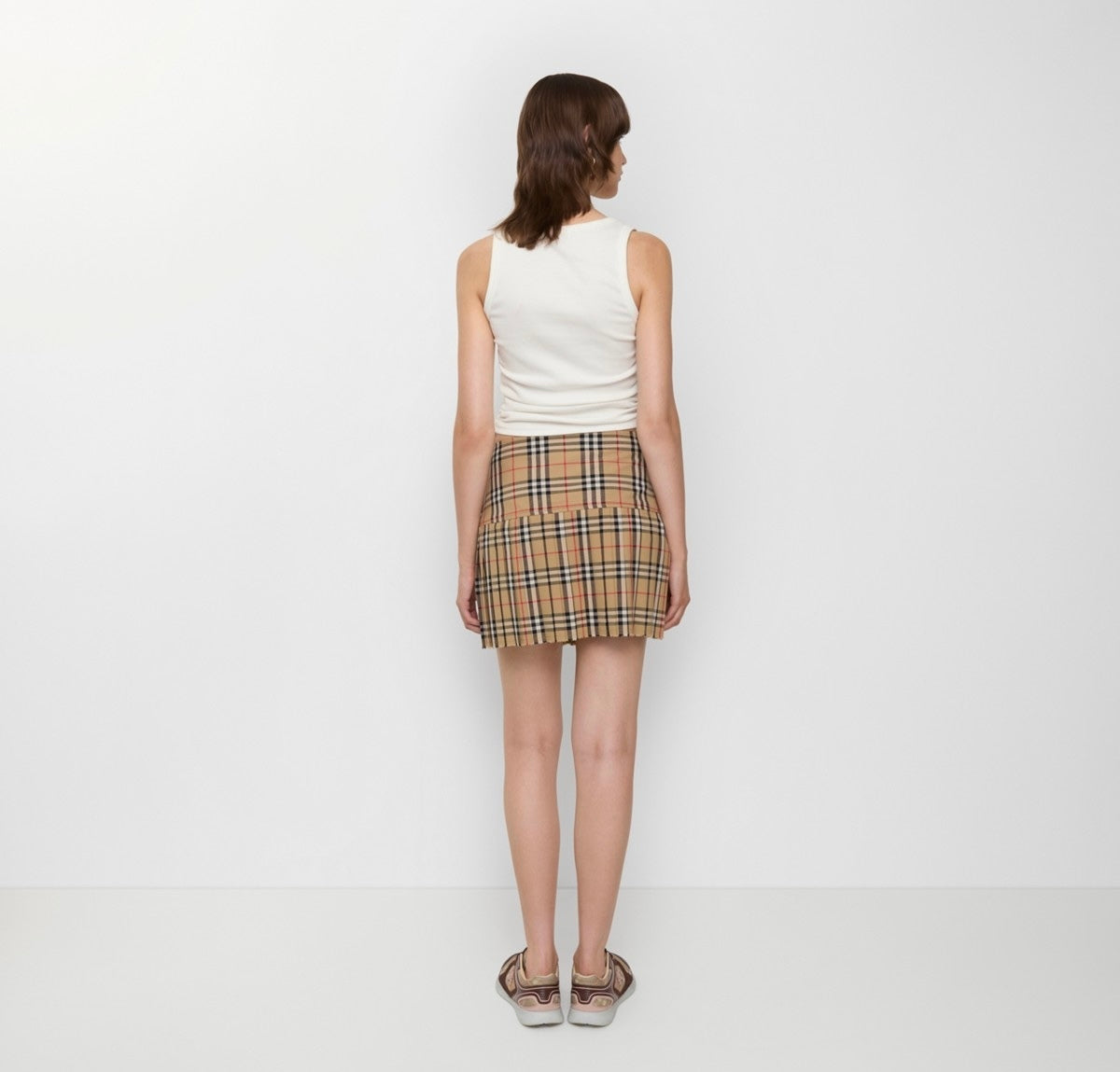 Winniemodo,Winniemodony,Burberry 80258321,Burberry check mini kilt,Burberry check mini skirt,Burberry mini kilt,Burberry skir