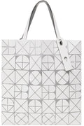 Issey miyake 252730M172012, BAO BAO ISSEY MIYAKE white Font Tote,ISSEY MIYAKE white Font Tote,BAO BAO white Tote,Issey miyake
