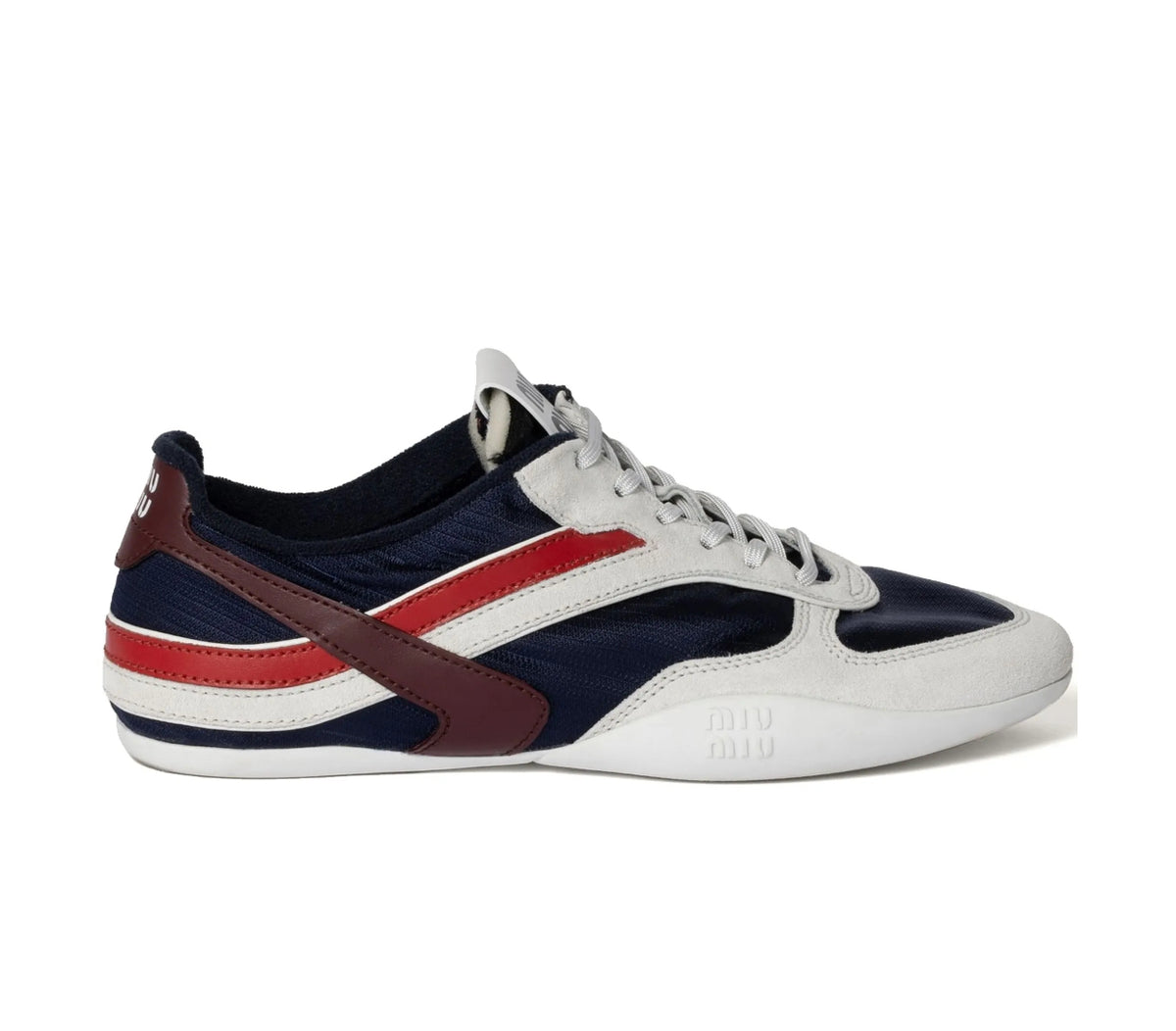MIU MIU 5E428E,Miu Miu Gymnasium sneakers,MIU MIU sneaker sale,MIU MIU sneakers 2025,MIU MIU sneakers women,MIU MIU fabric sn
