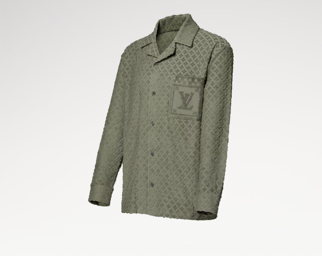 Winniemodo,Winnie modo,Louis Vuitton 1AHVXO,LV 1AHVXO,Louis Vuitton French Terry overshirt,LV overshirt,Louis Vuitton shirt,L