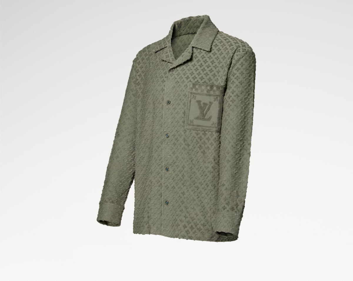 Winniemodo,Winnie modo,Louis Vuitton 1AHVXO,LV 1AHVXO,Louis Vuitton French Terry overshirt,LV overshirt,Louis Vuitton shirt,L