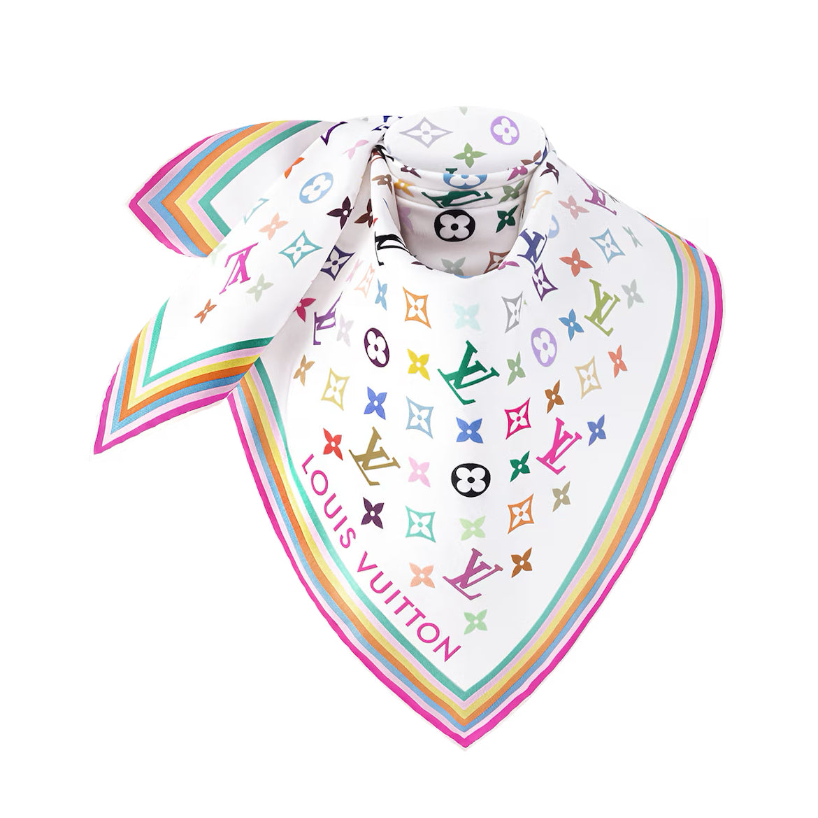 Louis Vuitton M96095,Louis Vuitton M94967,Louis Vuitton x Tm scarf,LV TM monogram scarf,LV X TM square scarf for sale,LV mono
