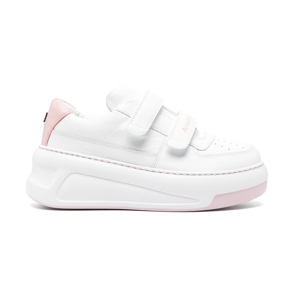 Acne Studios touch strap platform sneakers,Acne Studios Velcro sneaker,Acne Studios Velcro sneaker white,Acne Studios sneaker