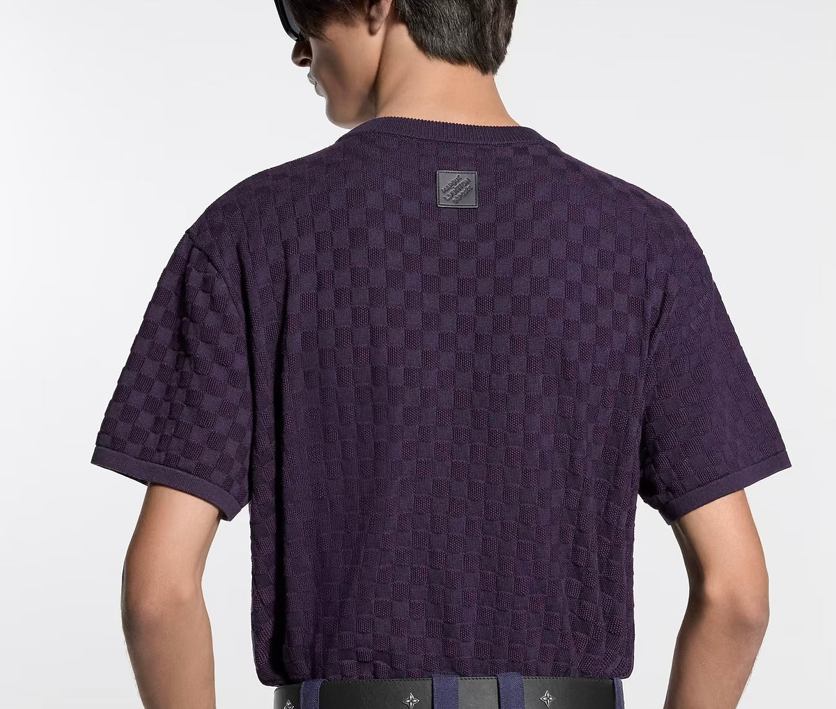 Winniemodo,Winniemodony,Louis Vuitton 1AJTVH,Louis Vuitton knit t-shirt,Louis Vuitton t-shirt purple,Louis Vuitton t-shirt me
