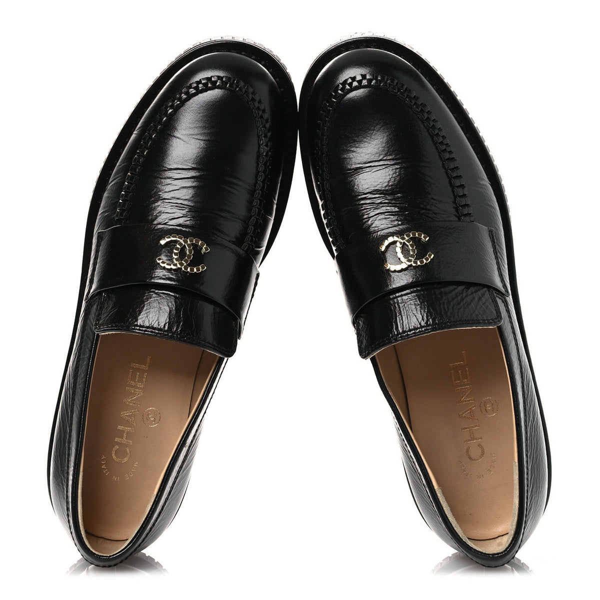 Winniemodo,Winniemodony,Chanel G46112,Chanel loafer black,Chanel loafer sale,Chanel loafer outlet,Chanel flat outlet,Chanel l