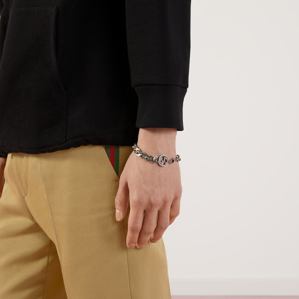 Winniemodo,Winnie modo,Gucci 454285 J8400,Gucci interlocking chain bracelet,Gucci bracelet,Gucci bracelet sale,Gucci bracelet