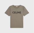 Celine loose tshirt in cotton jersey