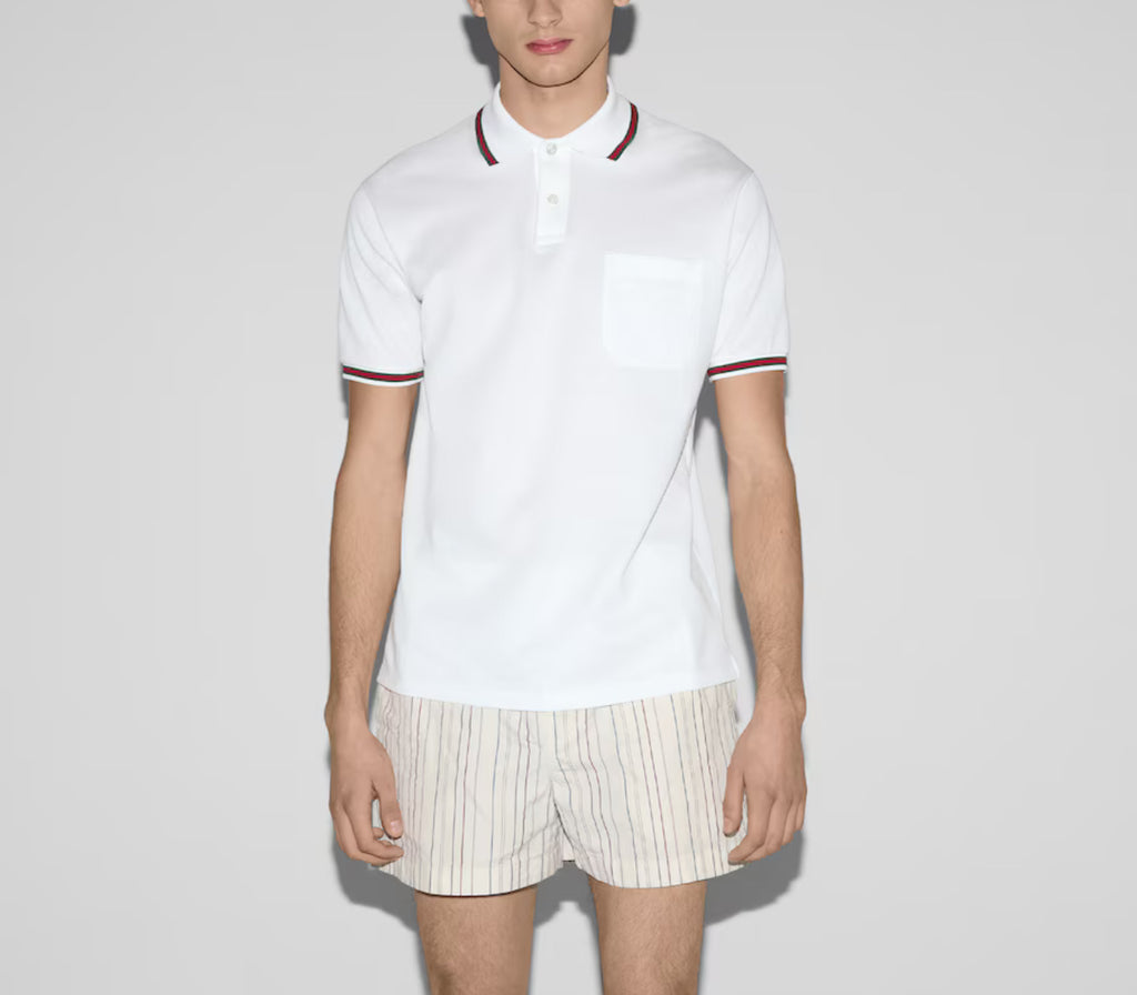 Winniemodo,Winnie modo,Gucci 795174 XJG5C,Gucci cotton polo shirt,Gucci polo shirt,Gucci polo shirt sale,Gucci polo shirt sal
