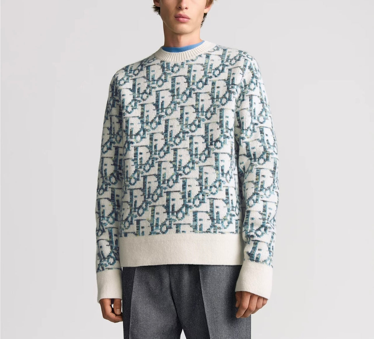 WinnieModo,Winnie modo,Dior 193M638AT662,Dior oblique sweater,Dior sweater,Dior sweater sale,Dior monogram sweater,Dior sweat