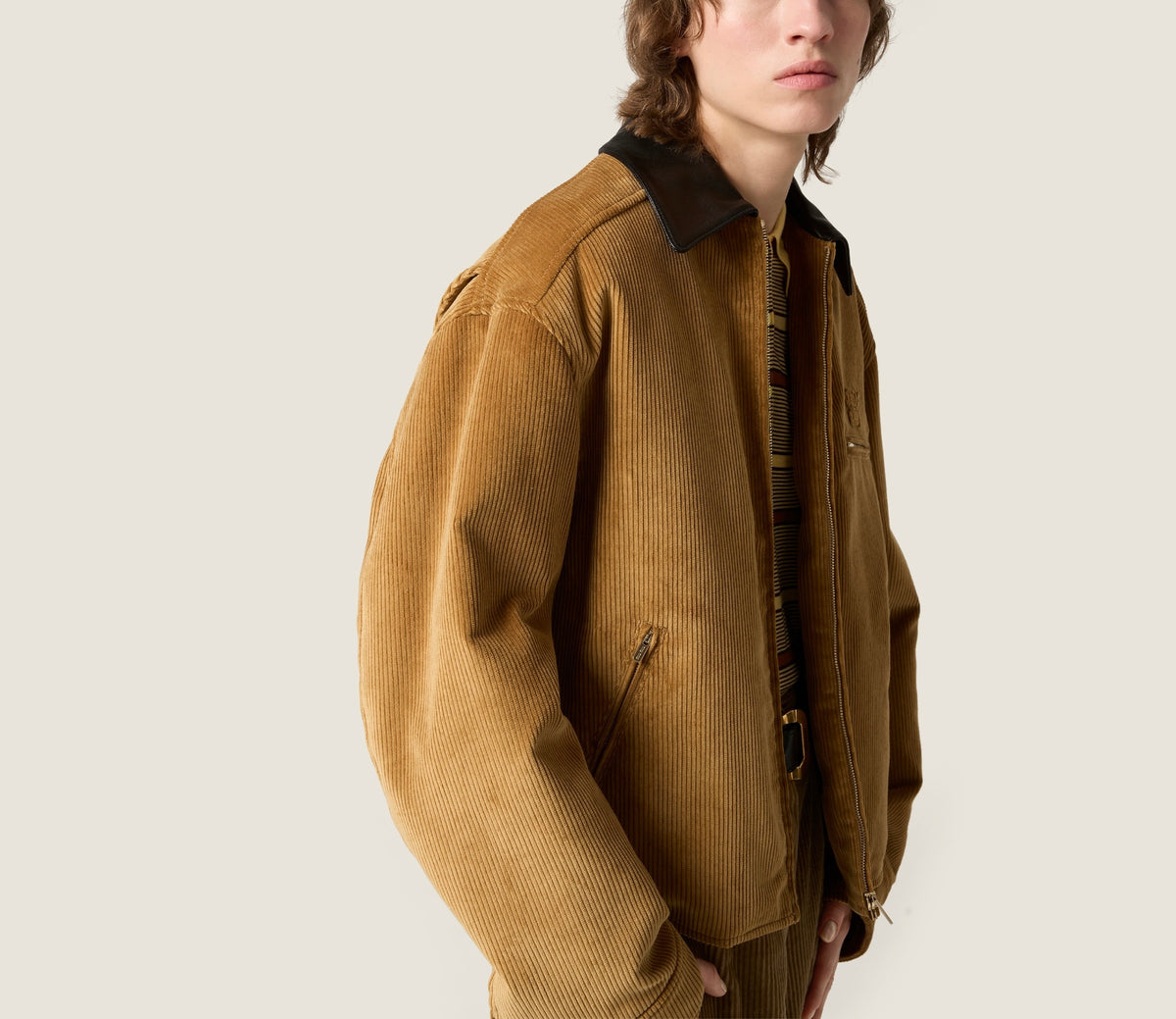 Winniemodo,Winnie modo,MIU MIU ML1336,Miu Miu padded corduroy blouson,MIU MIU corduroy jacket,Miu Miu jacket,Miu Miu jacket s