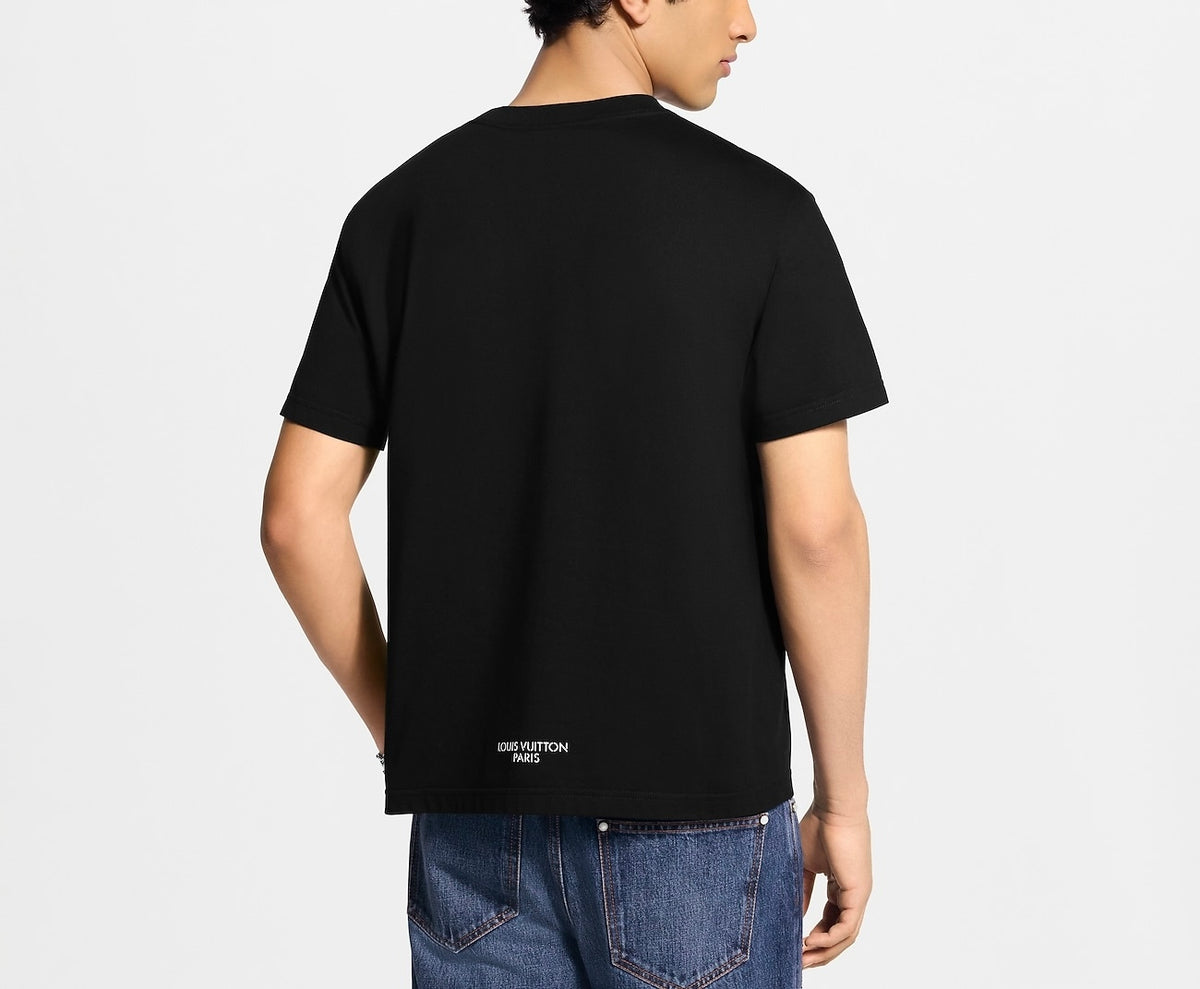 Winniemodo,Winniemodony,Louis Vuitton 1AKOS1,Louis Vuitton t-shirt sale,LV tee discount,LV tee outlet,LV t-shirt black,Luxury