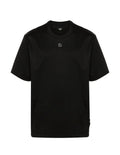 Fendi FY0936ARYY,Fendi FF logo T-shirt,Fendi FF black T-shirt,Fendi FF T-shirt mens,Fendi black T-shirt mens on sale,Fendi T-