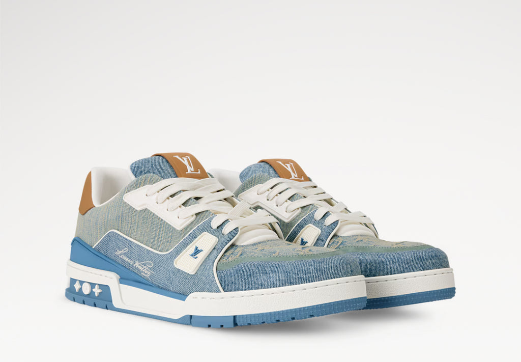 Winniemodo,Winniemodony,Louis Vuitton 1AKCEY,Louis Vuitton sneaker,LV sneaker denim,Louis Vuitton sneaker men,Louis Vuitton s