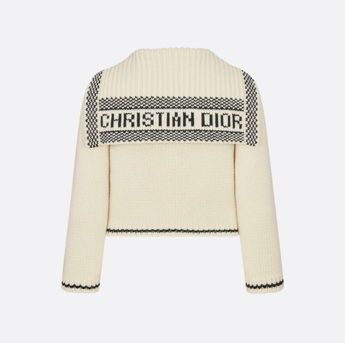 Dior sailor collar cardigan