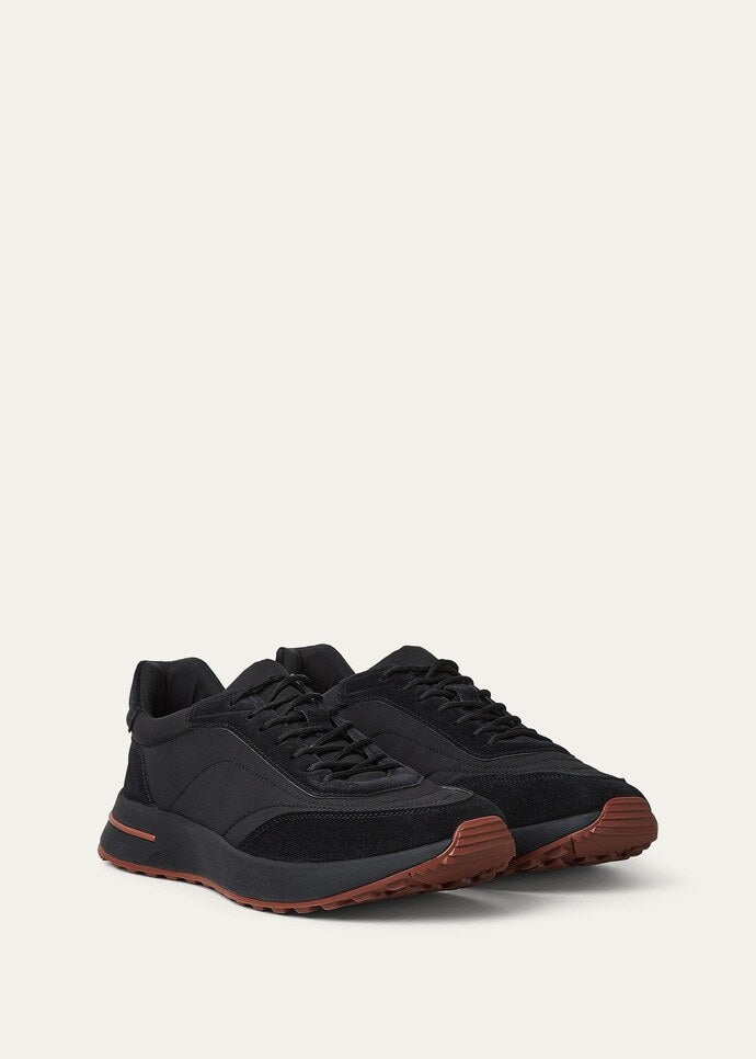 Winniemodo,Winnie modo,Loro Piana FAQ222,Loro Piana Week end walk black,Loro Piana sneaker,Loro Piana sneaker black,Loro Pian