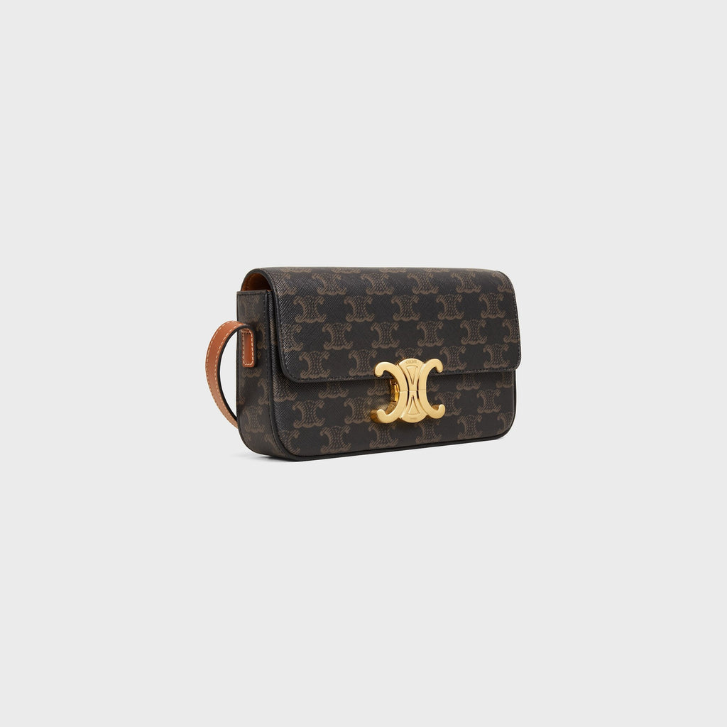 Winniemodo,Winnie modo,Celine Claude logo printed cowhide shoulder bag,Celine bag,Celine bag sale,Celine shoulder bag,Celine