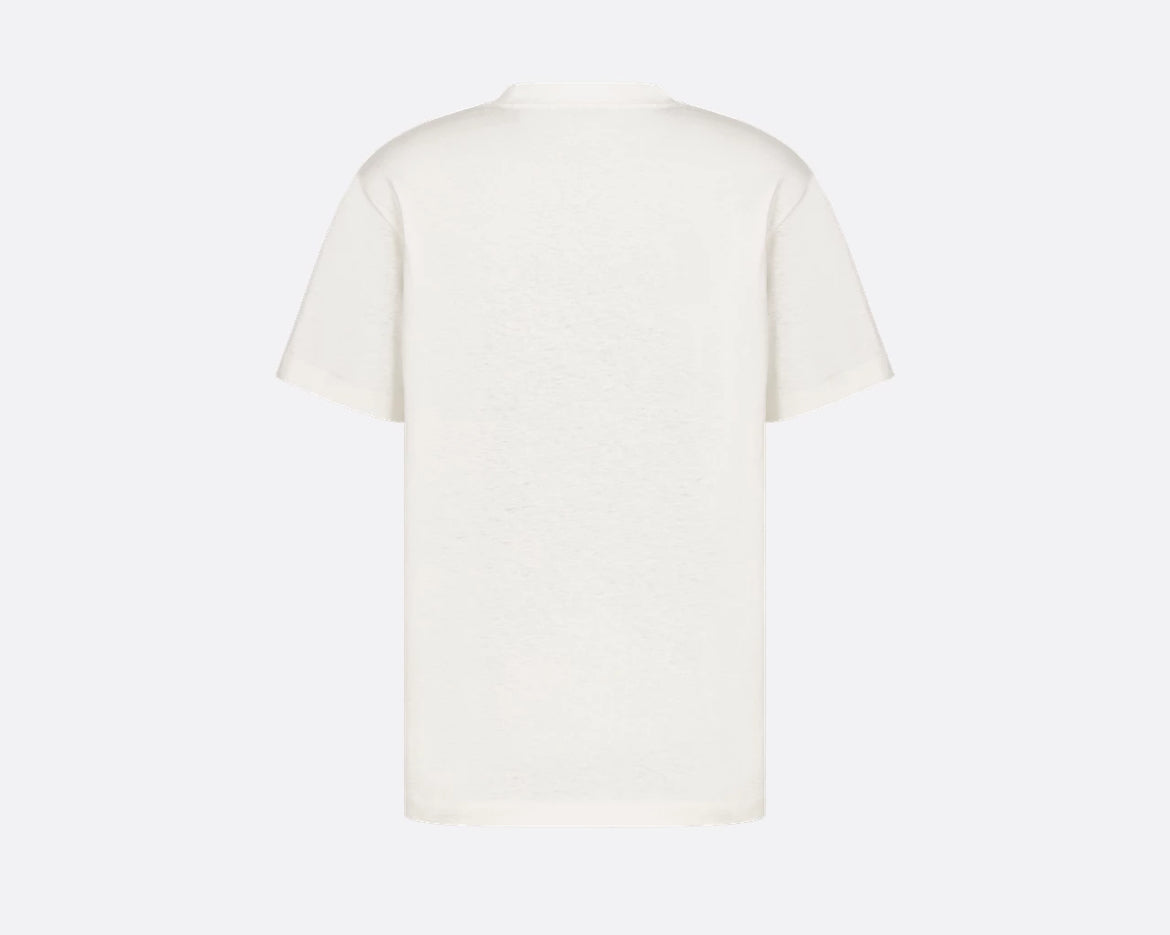 Dior 583J696A0849,Dior Hylton nel,Dior Hylton nel t-shirt, Dior Hylton nel t-shirt white, Dior T-Shirt,Dior T- Shirt mens,Dio