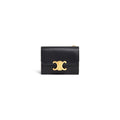 Celine 10I653DPV.38NO,Celine Compact Wallet With cardholder,Celine 2 in 1 wallet,Celine compact wallet,Celine compact wallet