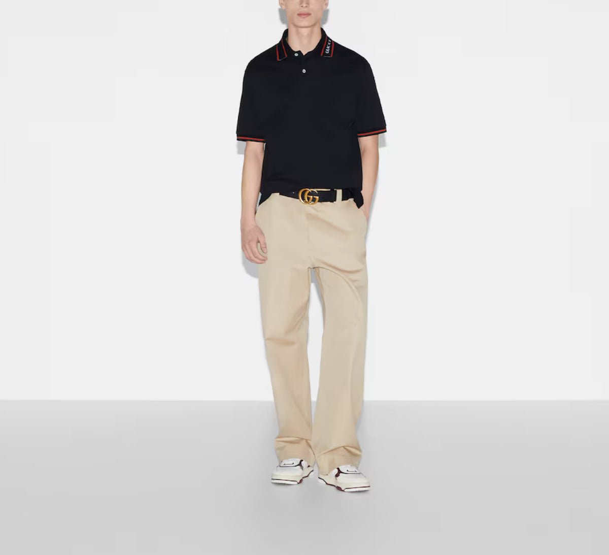 Winniemodo,Winnie modo,Gucci 784422 XJGJW,Gucci cotton piquet polo shirt,Gucci polo shirt,Gucci polo shirt sale,Gucci polo sh