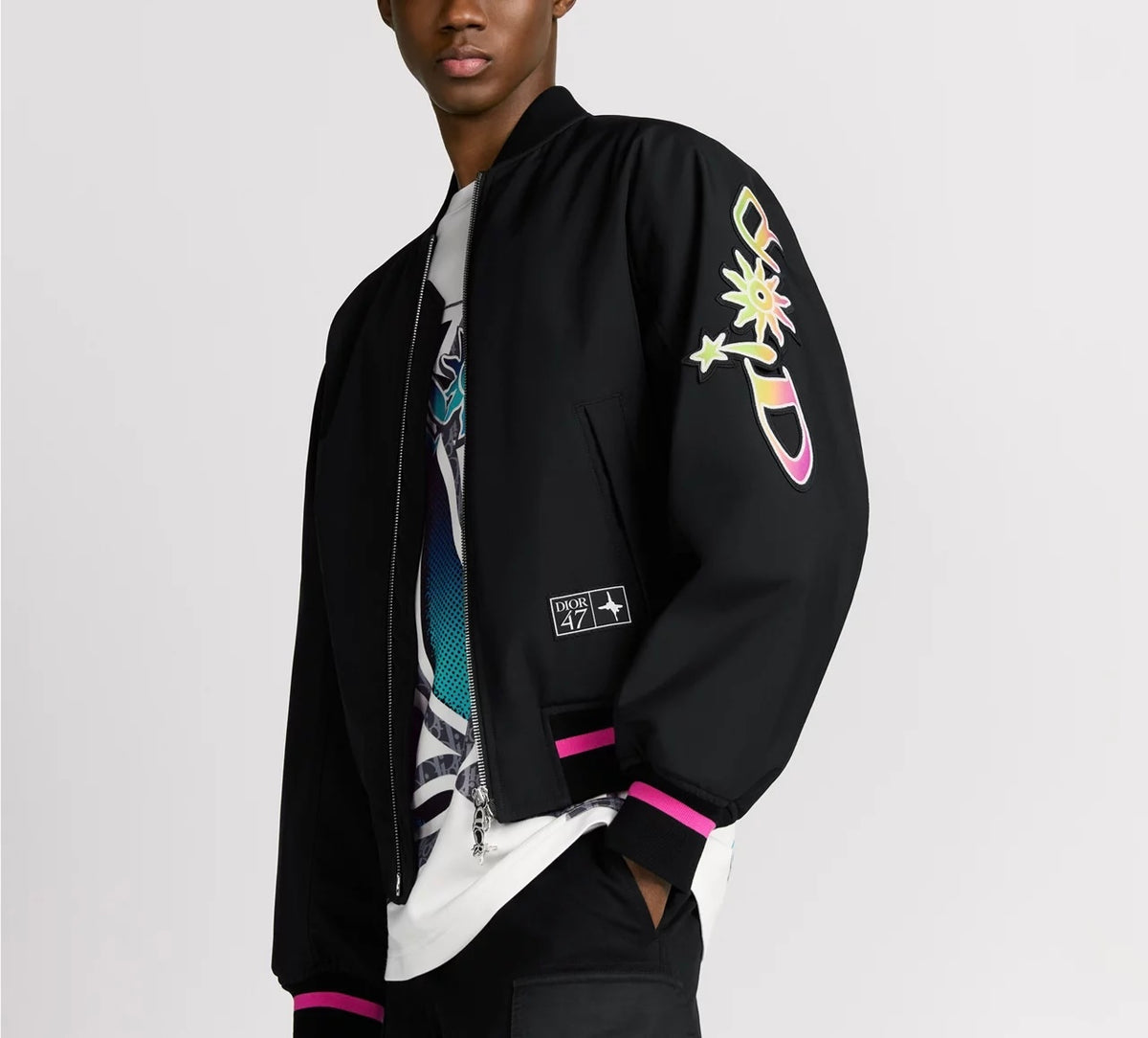 Winniemodo,Winnie modo,Dior 513C426A6500,Dior and Lewis Hamilton blouson jacket,Dior Lewis Hamilton jacket,Dior Lewis Hamilto