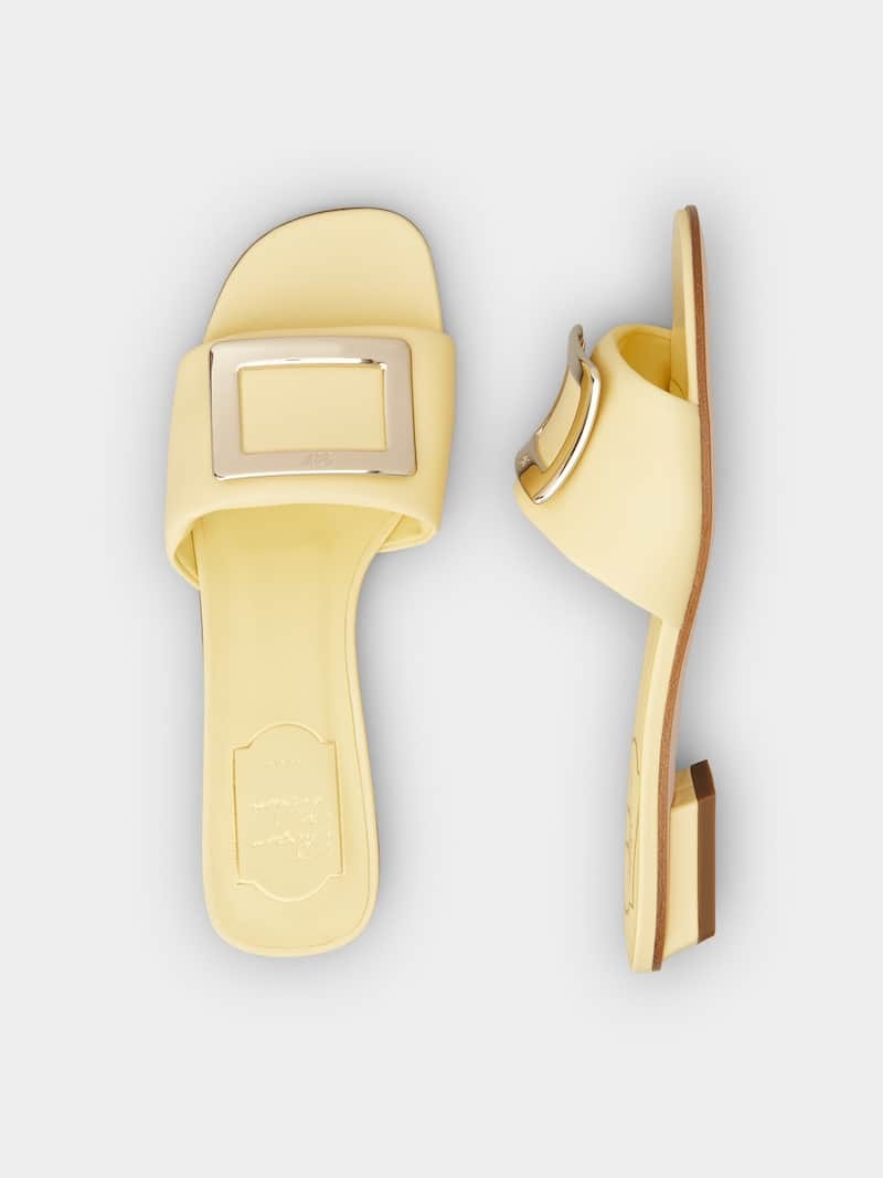 Winniemodo,Winniemodony,Roger Vivier RVW8164492,Roger Vivier slides,Roger Vivier flats,Roger Vivier mules,Roger Vivier sandal