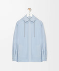 Winniemodo,Winnie modo,Loewe H526Y05WEL,Loewe hooded overshirt,Loewe overshirt,Loewe overshirt sale,Loewe shirt blue,Loewe sh
