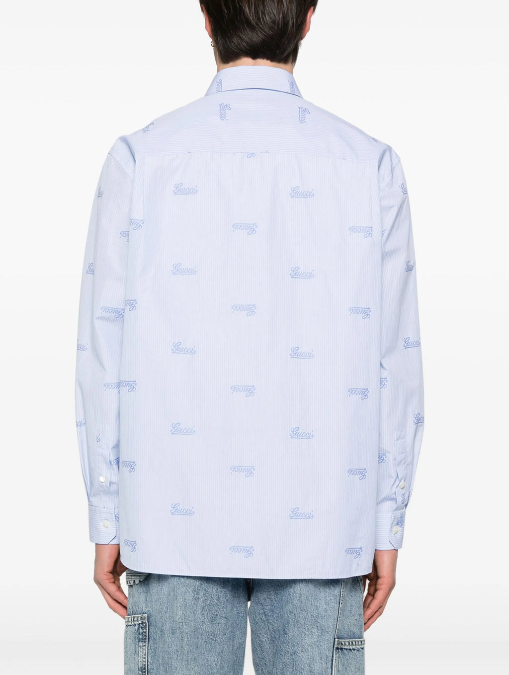Gucci 814715Z7AHK,Gucci shirt mens,Gucci logo shirt,Gucci shirt blue,Gucci shirt men on sale,Gucci shirt mens blue,Gucci shir