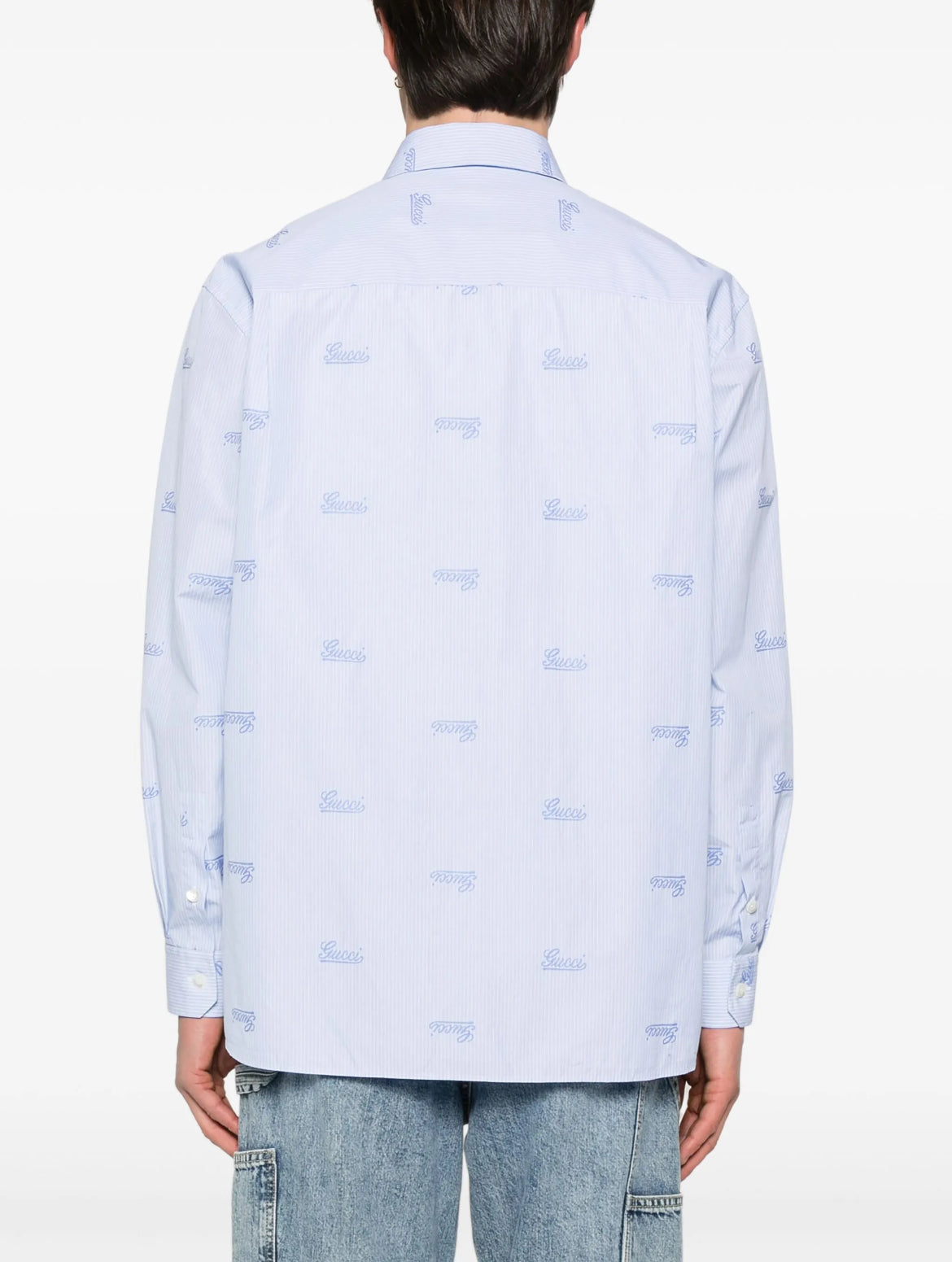 Gucci 814715Z7AHK,Gucci shirt mens,Gucci logo shirt,Gucci shirt blue,Gucci shirt men on sale,Gucci shirt mens blue,Gucci shir