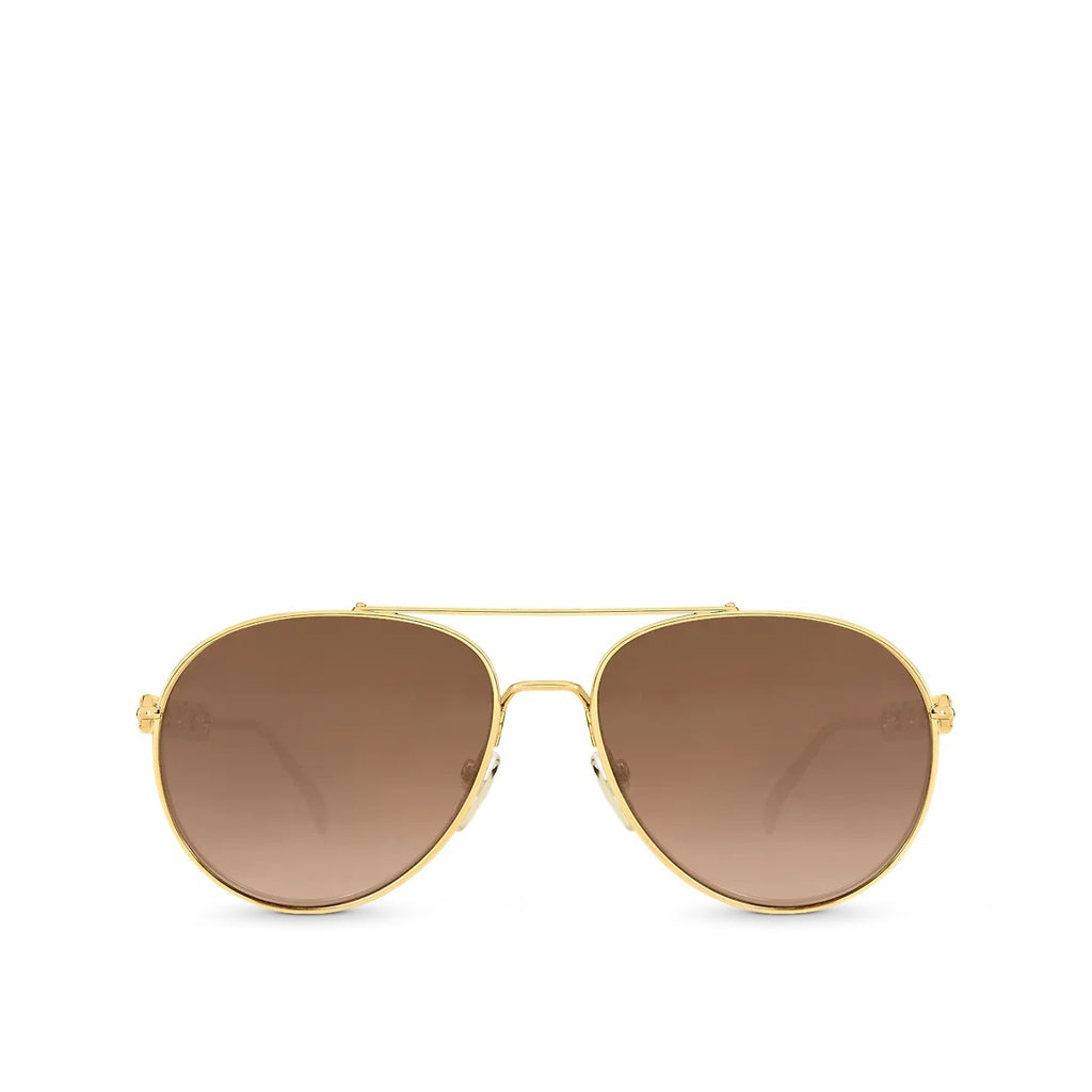 Louis Vuitton Pilot Sunglasses,Lv Z1539E,Louis Vuitton Chain pilot sunglasses,Louis Vuitton Z1539E,Louis Vuitton pilot brown