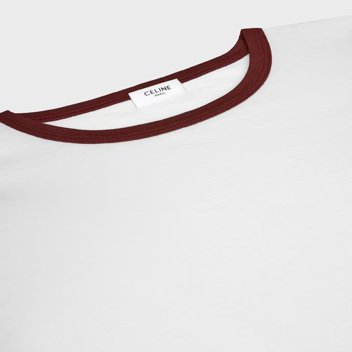 Celine RX0CV507Z.01WX,Winniemodo,Winnie modo,Celine T-shirt in cotton jersey,Celine t-shirt,Celine tee,Celine t-shirt sale,Ce