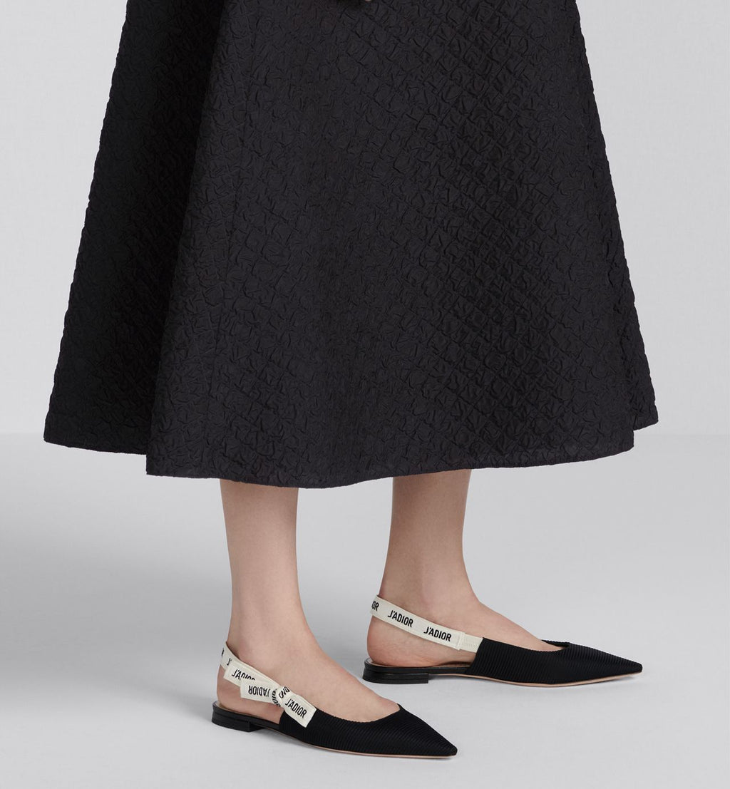 Winniemodo,Winniemodony,Dior KCB384TFL,Dior slingback flats,Dior flat black sale,Dior J’Adior flat,Dior flat discount,Dior po