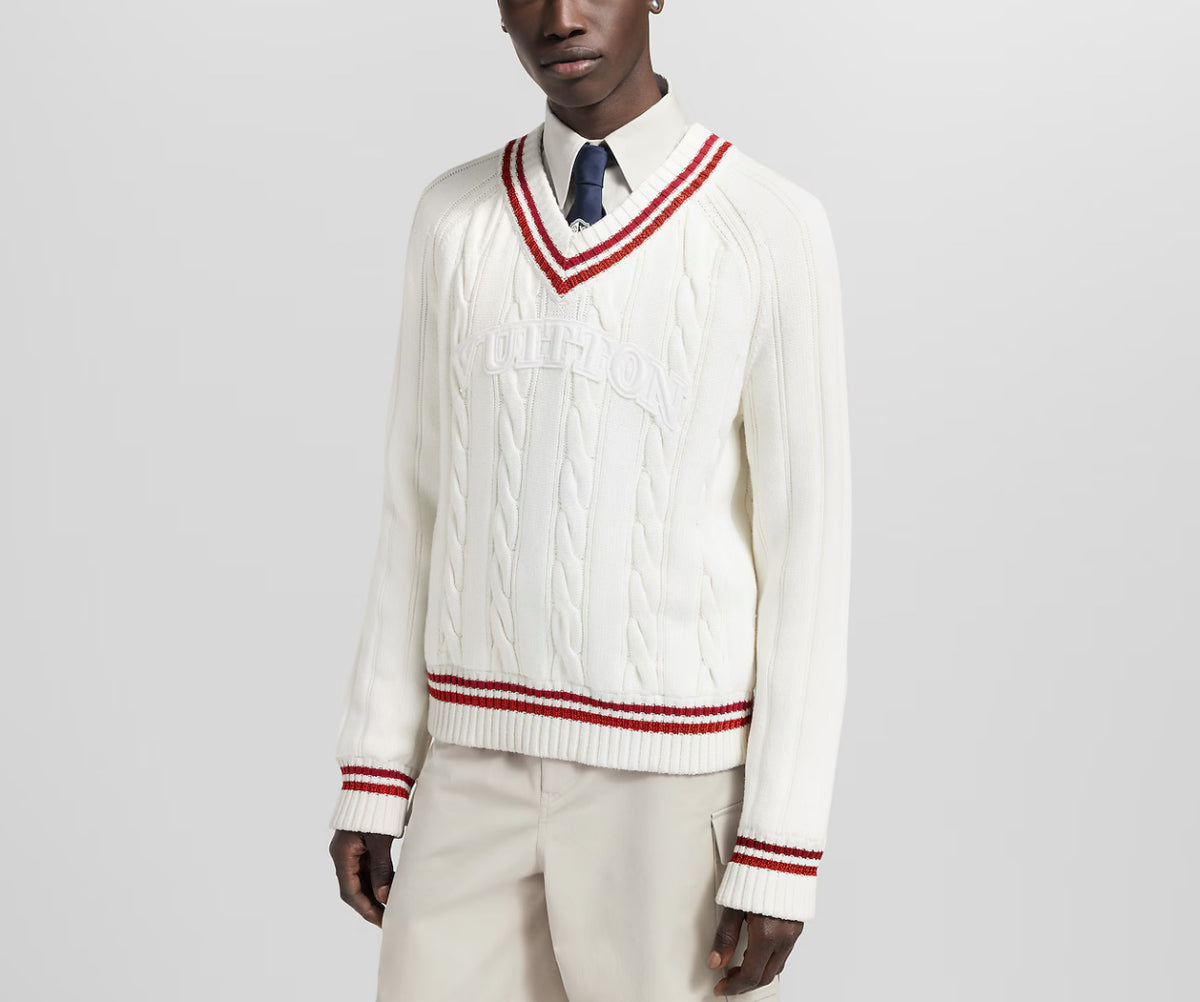 Winniemodo,Winnie modo,Louis Vuitton 1AIJYP,LV 1AIJYP,Louis Vuitton V neck pullover,LV neck pullover,Louis Vuitton knitwear,L