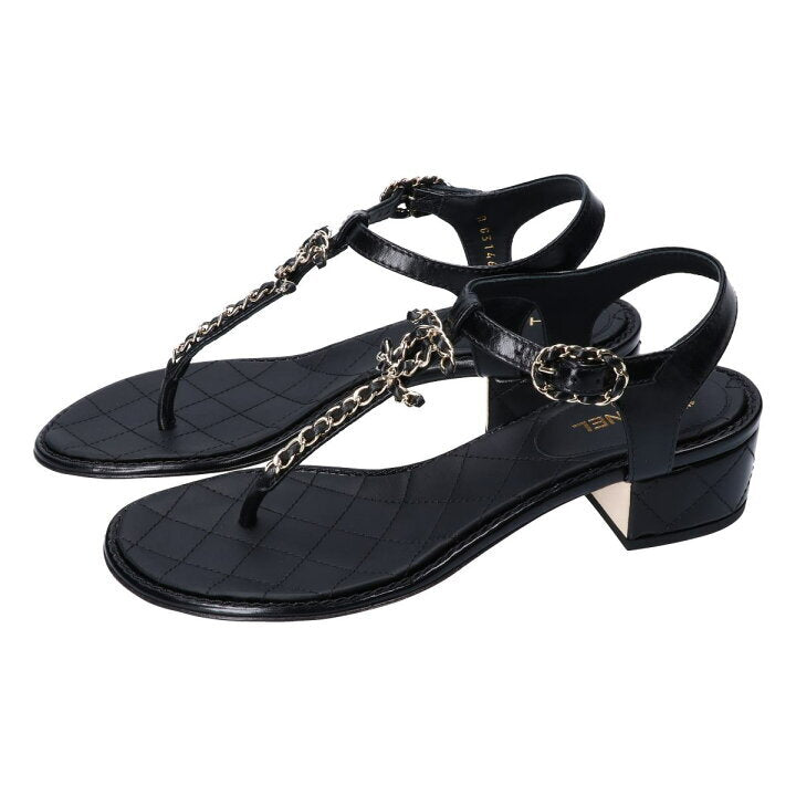Winniemodo,Winniemodony,Chanel G31463,Chanel CC Chain Thong Sandals black,Chanel Thong Sandals sale,Chanel Thong Sandals chun