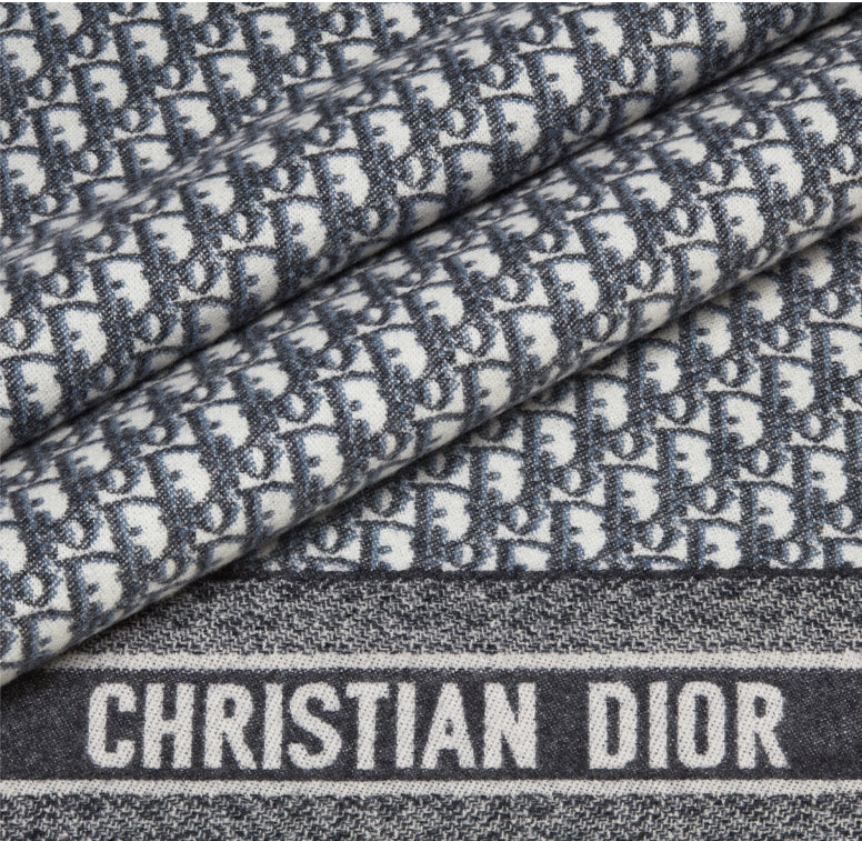 Dior oblique scarf,Dior scarf,Dior scarf grey monogram,DIOR men's scarf,Dior 01CDO309I093,Dior scarf online shop,Dior scarf o